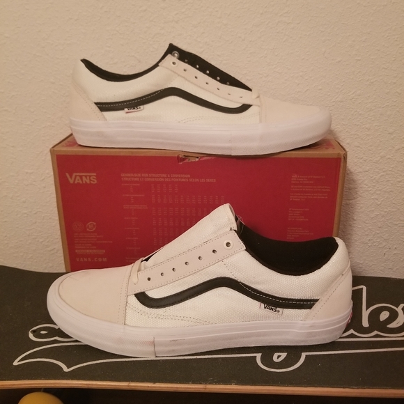 vans old skool pro ballistic marshmallow